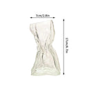 Brown Retro Glass Vase Plant Flowers Bottle Flower Arrangement Hydroponic Terrarium Desktop Vase Creative Home Decor Flower Pot