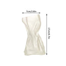 Brown Retro Glass Vase Plant Flowers Bottle Flower Arrangement Hydroponic Terrarium Desktop Vase Creative Home Decor Flower Pot