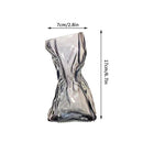 Brown Retro Glass Vase Plant Flowers Bottle Flower Arrangement Hydroponic Terrarium Desktop Vase Creative Home Decor Flower Pot